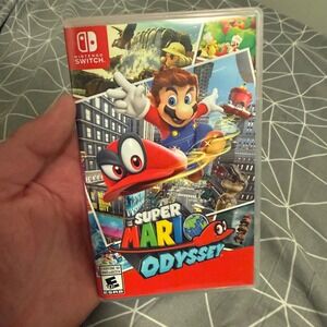 Nintendo Switch Super Mario Odyssey Authentic Action Adventure Game